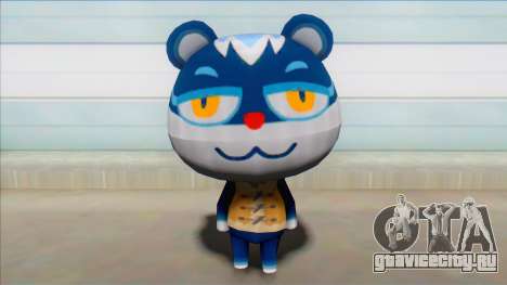 Animal Crossing Tasha Skin Mod для GTA San Andreas