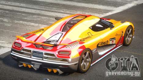 Koenigsegg Agera R Racing L6 для GTA 4