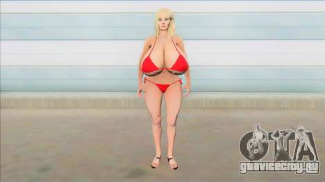 Giselle bikini beach mod для GTA San Andreas
