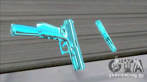 Weapons Pack Blue Evolution (colt45) для GTA San Andreas