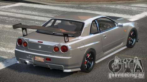 Nissan Skyline R34 BS Drift для GTA 4