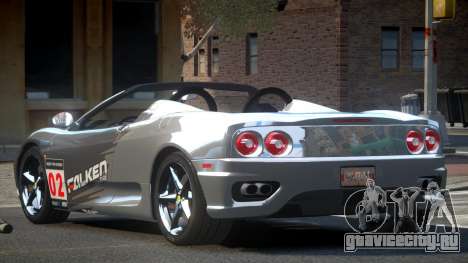 2005 Ferrari 360 GT L10 для GTA 4