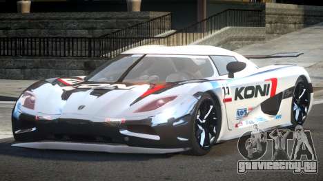 Koenigsegg Agera Racing L1 для GTA 4