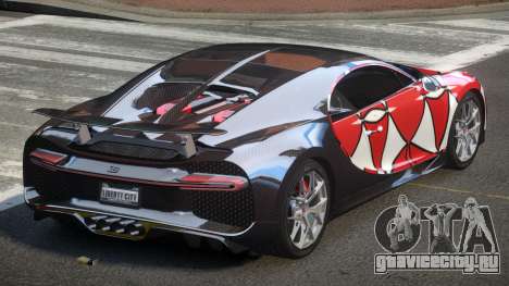 Bugatti Chiron ES L4 для GTA 4