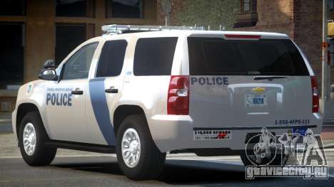Chevrolet Tahoe GMT900 2007 Homeland Security для GTA 4