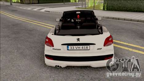 Peugeot 207 Crook для GTA San Andreas