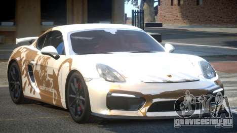 Porsche Cayman GT4 L3 для GTA 4