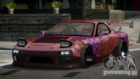 Mazda RX-7 PSI Drift PJ3 для GTA 4