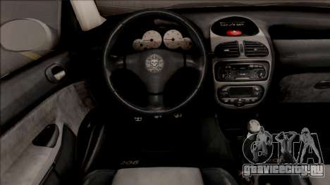 Peugeot 206 GTI Tuning Special Edition Adrian для GTA San Andreas
