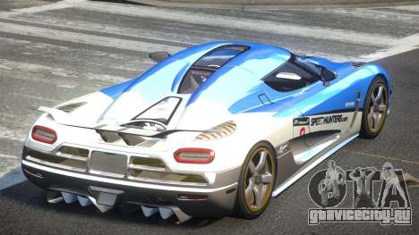 Koenigsegg Agera R Racing L3 для GTA 4