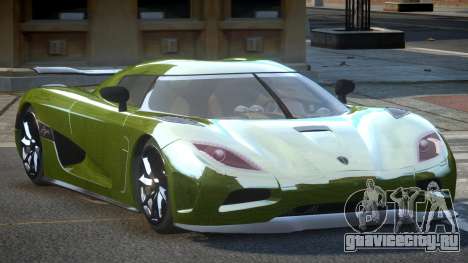 Koenigsegg Agera Racing L8 для GTA 4