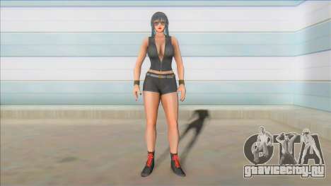 SODC7 Misa Asagi Short Leather Suit V2 для GTA San Andreas