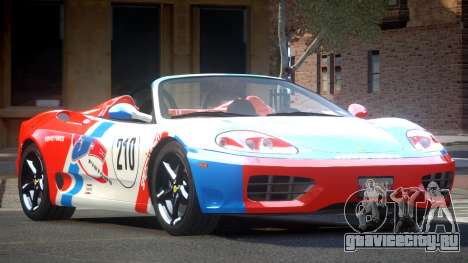 2005 Ferrari 360 GT L3 для GTA 4