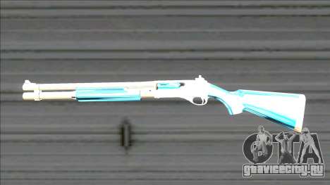 Weapons Pack Blue Evolution (chromegun) для GTA San Andreas
