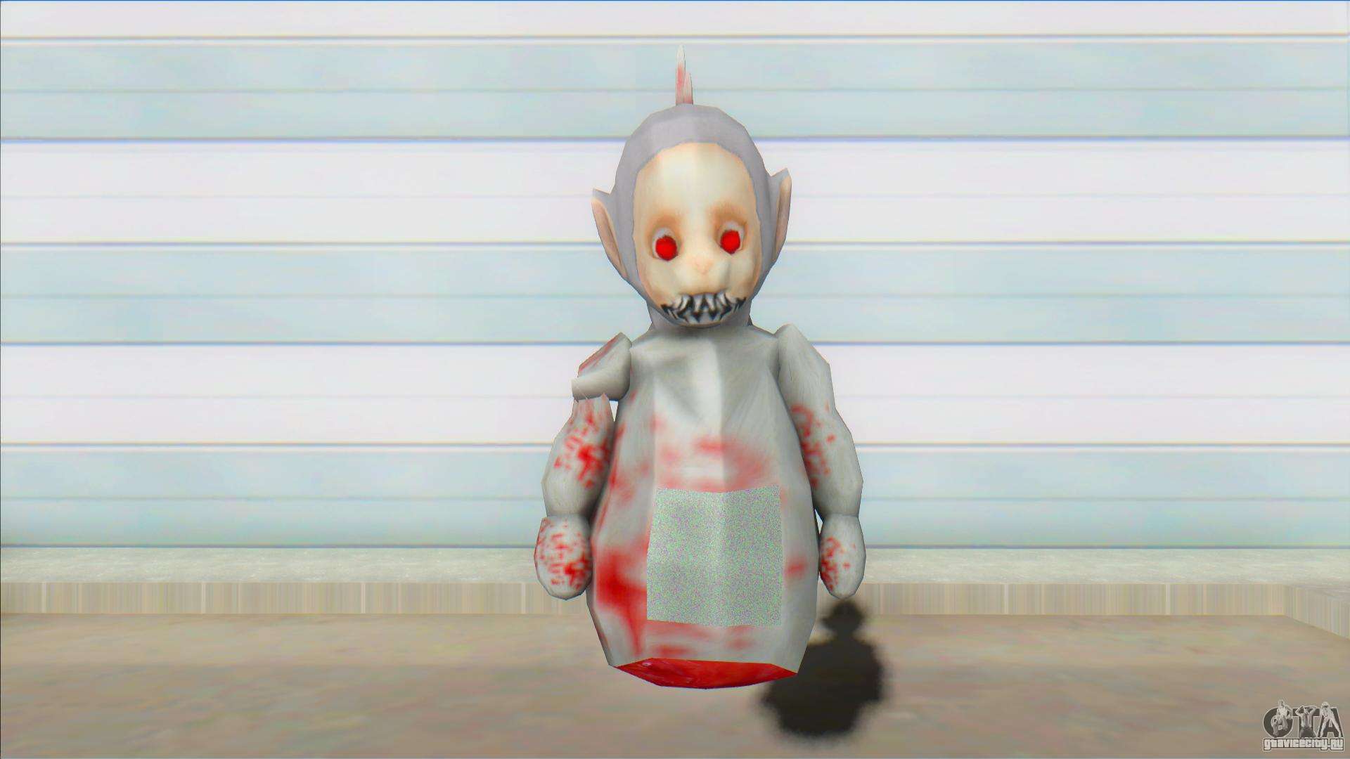 Slendytubbies 3 Tinky Winky Skin for GTA San Andreas