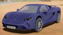 Vencer Sarthe Supercar для GTA San Andreas