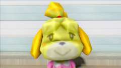 Animal Crossing Isabelle Informal Clothes Skin для GTA San Andreas