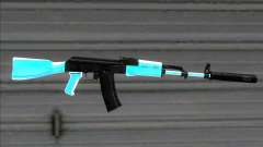 Weapons Pack Blue Evolution (ak47)