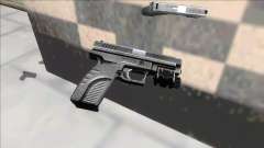 Resident Evil 4 default handgun для GTA San Andreas
