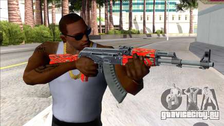 CSGO AK-47 Red Laminate для GTA San Andreas