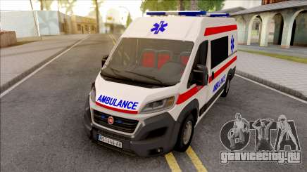 Fiat Ducato 2020 Serbian Ambulance для GTA San Andreas