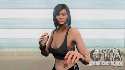 GTA Online Skin Ramdon Female Asian для GTA San Andreas