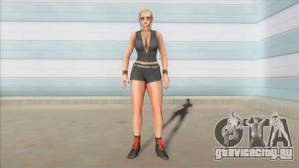 Metroid Samus Aran Short Leather Suit V2 для GTA San Andreas