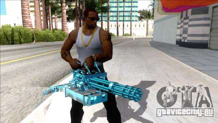 Weapons Pack Blue Evolution (minigun) для GTA San Andreas