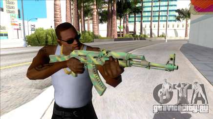 CSGO AK-47 Jungle Spray для GTA San Andreas