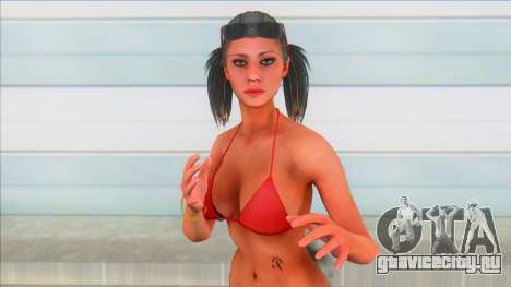 Deadpool Bikini Fan Girl Beach Hooker V1 для GTA San Andreas
