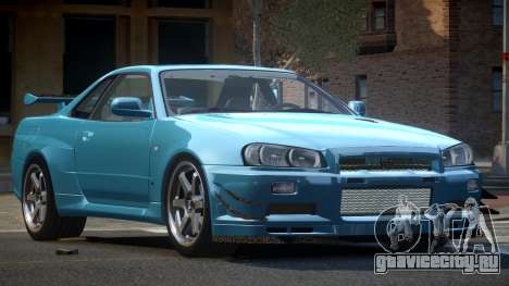 Nissan Skyline PSI R34 для GTA 4