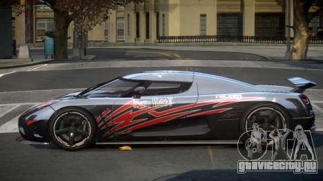 Koenigsegg Agera PSI Sport L1 для GTA 4