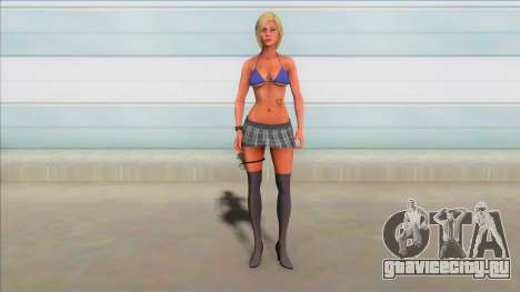 Deadpool Bikini Fan Girl Beach Hooker V10 для GTA San Andreas
