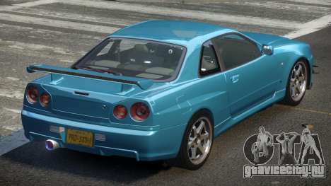 Nissan Skyline PSI R34 для GTA 4