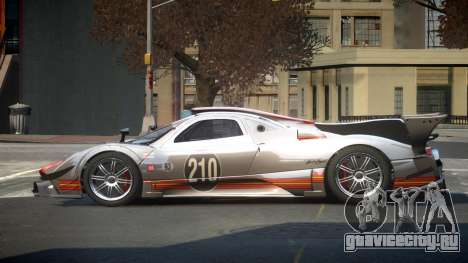 Pagani Zonda GST Racing L3 для GTA 4