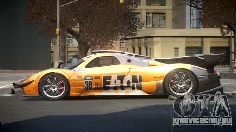 Pagani Zonda GST Racing L6 для GTA 4