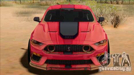 2021 Mach 1 Mustang для GTA San Andreas