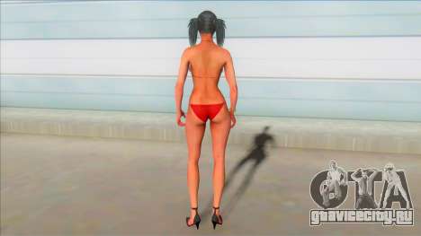 Deadpool Bikini Fan Girl Beach Hooker V1 для GTA San Andreas