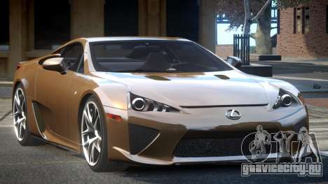 Lexus LF-A SP R-Tuning для GTA 4