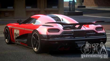 Koenigsegg Agera PSI Sport L3 для GTA 4