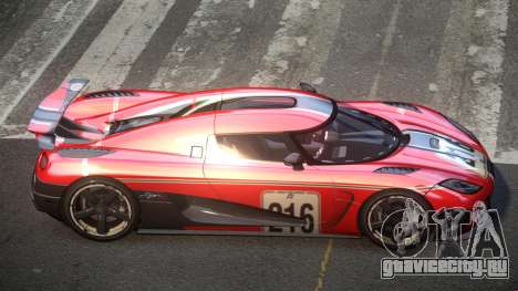 Koenigsegg Agera PSI Sport L3 для GTA 4