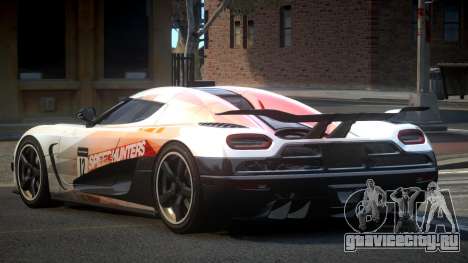 Koenigsegg Agera PSI Sport L5 для GTA 4