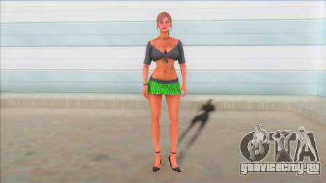 Deadpool Bikini Fan Girl Beach Hooker V4 для GTA San Andreas
