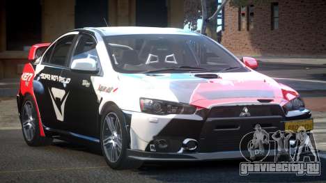 Mitsubishi Evolution X L3 для GTA 4