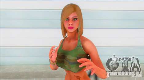 Deadpool Bikini Fan Girl Beach Hooker V6 для GTA San Andreas