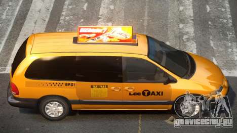 1996 Dodge Grand Caravan Taxi V1.1 для GTA 4