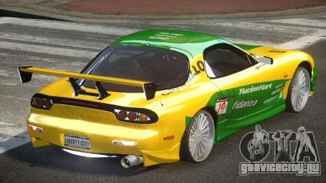 Mazda RX-7 PSI Racing PJ7 для GTA 4