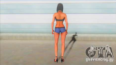 Deadpool Bikini Fan Girl Beach Hooker V5 для GTA San Andreas