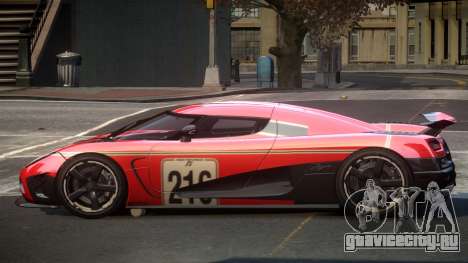 Koenigsegg Agera PSI Sport L3 для GTA 4