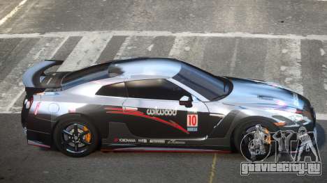 Nissan GT-R GS Nismo L9 для GTA 4